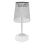 LED Solar Table Lamp LUVETRA LED/1xAA 4000K IP44 200 mAh White