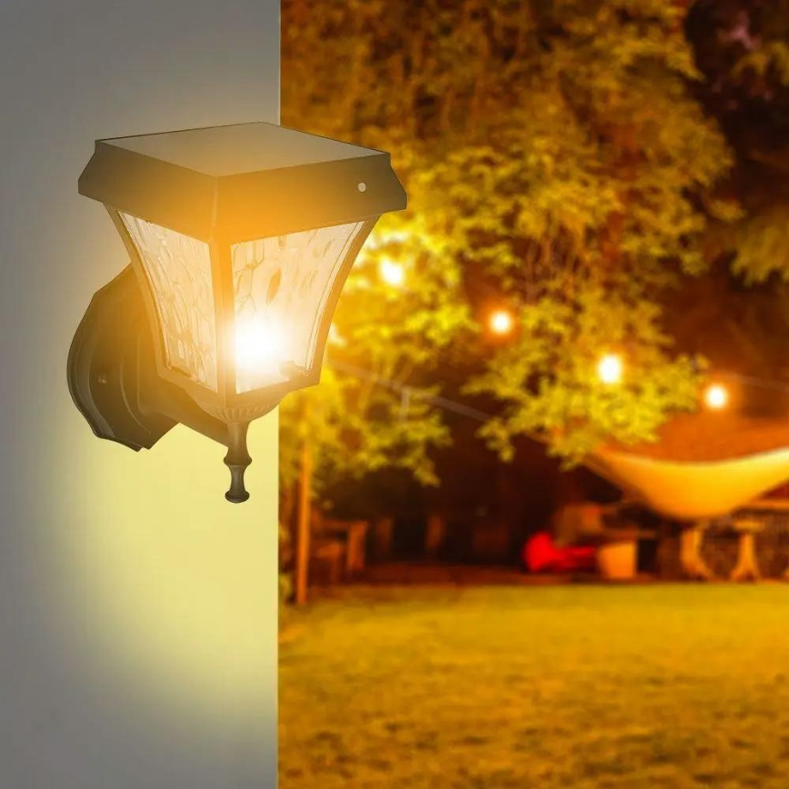 LED Solar wall lamp 3in1 LED/2W/5,5V 3000K/6000K IP65 2200 mAh