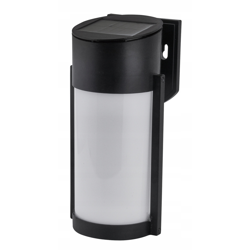 LED Solar Wall Lamp LED/3.7V 300 mAh IP44 Black