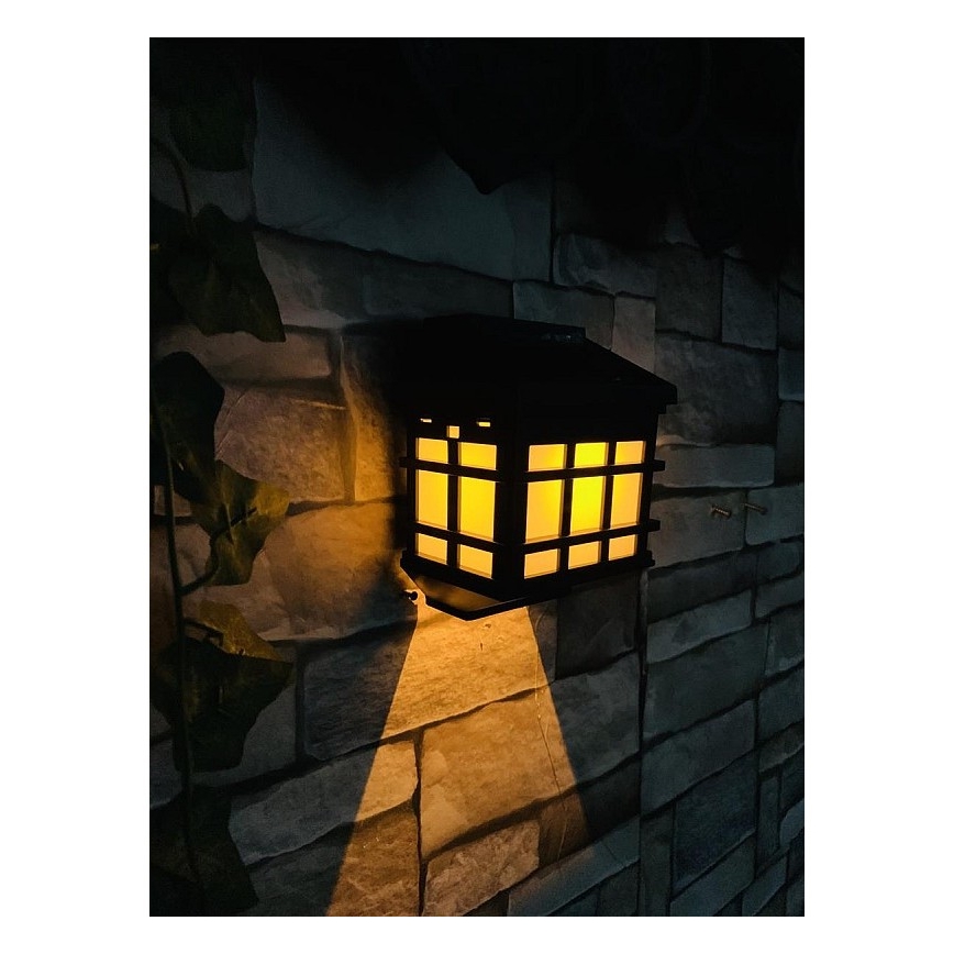 LED Solar wall lamp with a dusk sensor LED/2V 70 mAh IP44