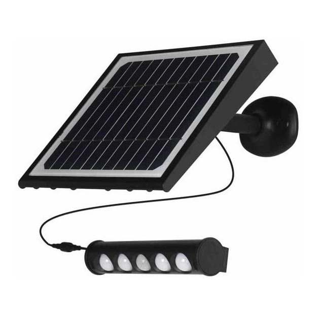 LED Solar wall lamp with a motion and dusk sensor LED/8W/3,7V 4000 mAh 4000K IP65