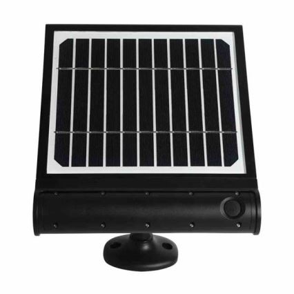 LED Solar wall lamp with a sensor LED/8W/3,7V 4000 mAh 4000K IP65