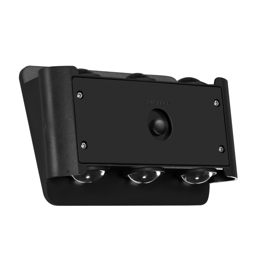 LED Solar wall light ALF LED/4W/3,2V 3000K IP54 black