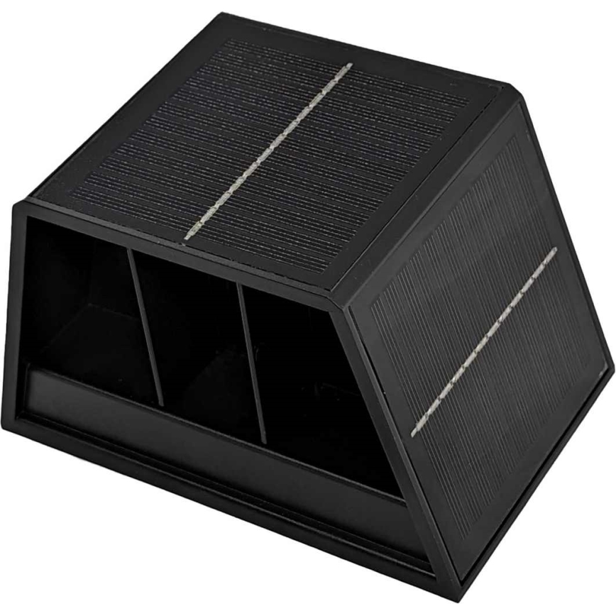 LED Solar wall light CUBUS 2xLED/1,5W/3,7V 1500 mAh IP54