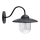 LED Solar wall light LED/0,5W/1,2V IP44 black