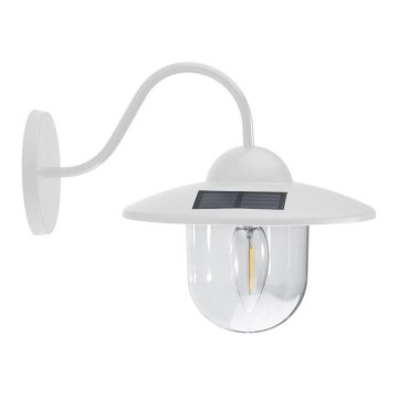 LED Solar wall light LED/0,5W/1,2V IP44 white