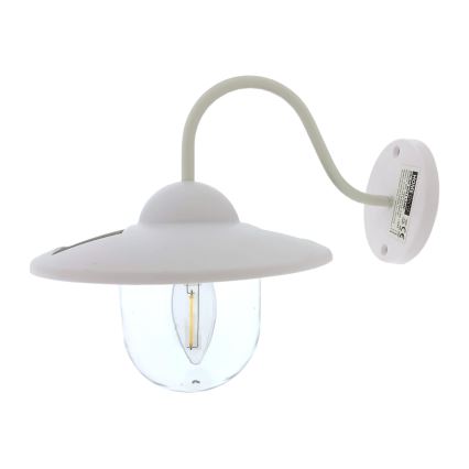 LED Solar wall light LED/0,5W/1,2V IP44 white