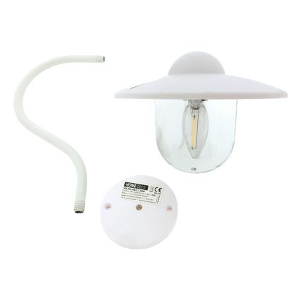 LED Solar wall light LED/0,5W/1,2V IP44 white