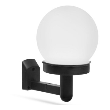 LED Solar wall light LED/1,2V 40mAh IP44 black