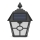 LED Solar wall light LED/1,2V 600mAh IP44 black