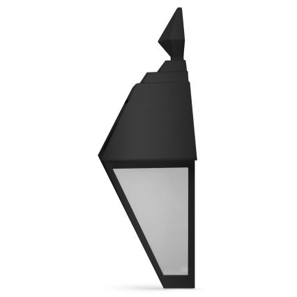 LED Solar wall light LED/1,2V 600mAh IP44 black