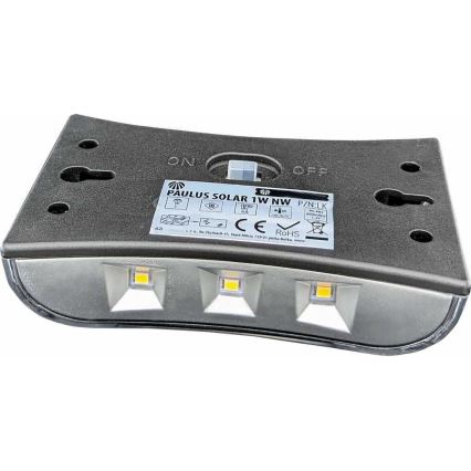 LED Solar wall light LED/1W/1,2V 600 mAh IP44