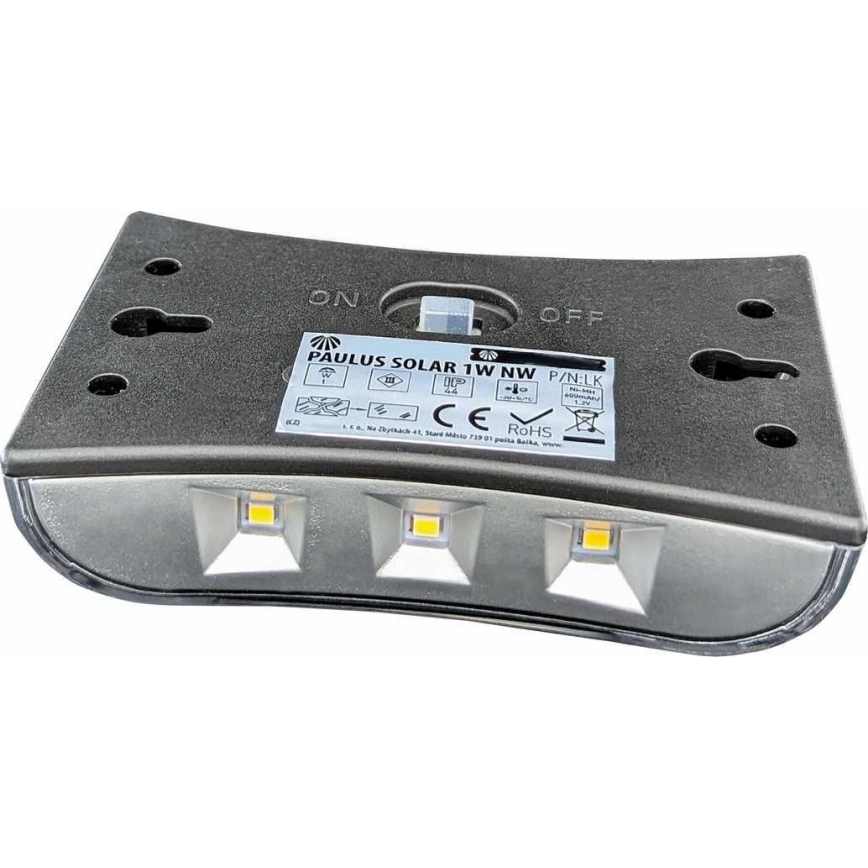 LED Solar wall light LED/1W/1,2V 600 mAh IP44