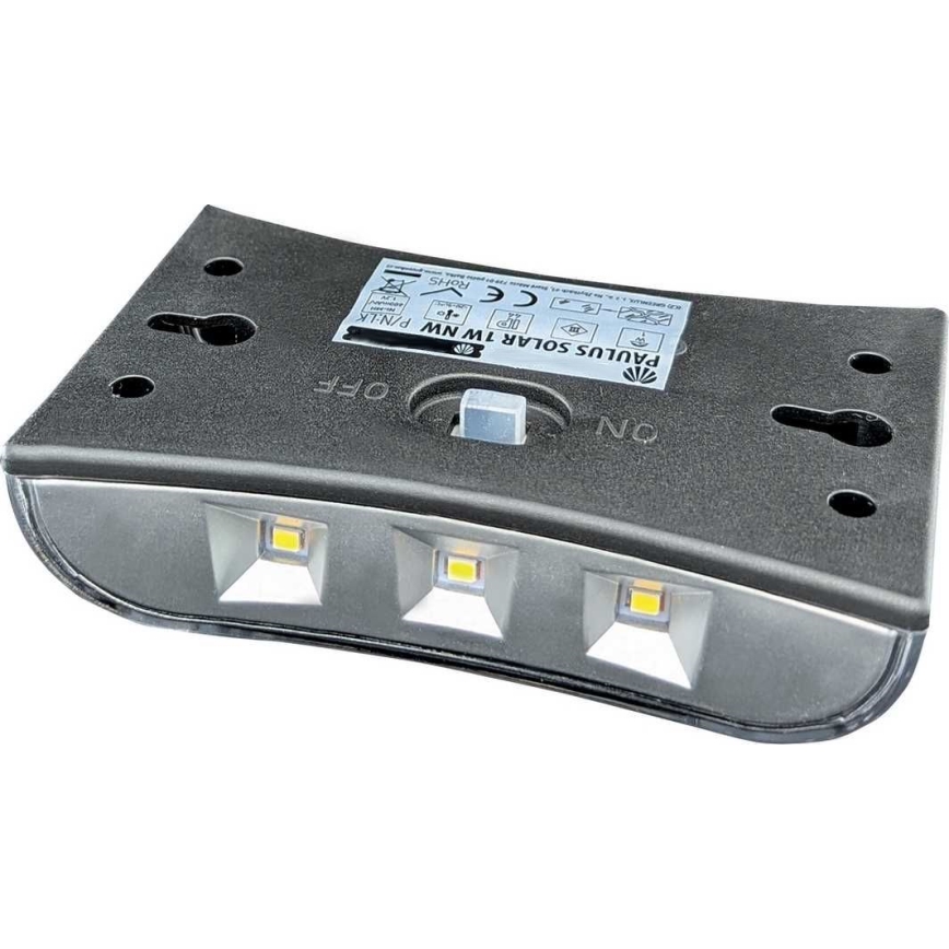LED Solar wall light LED/1W/1,2V 600 mAh IP44