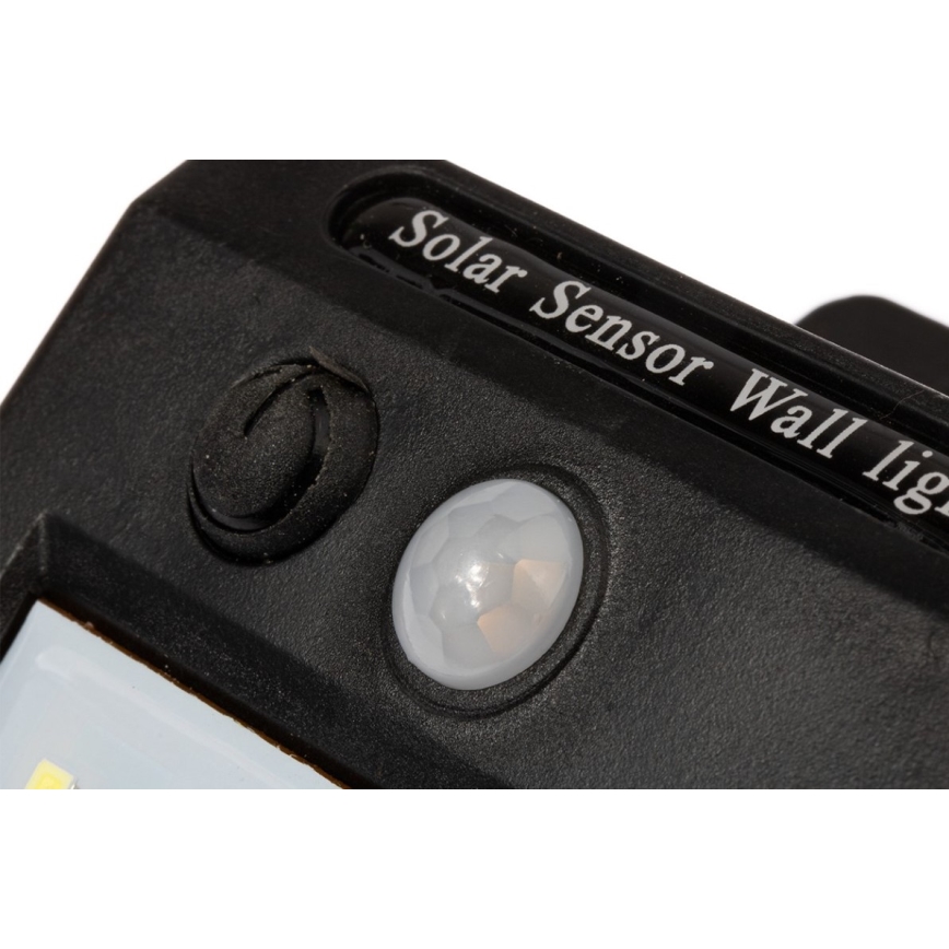 LED Solar wall light with a sensor LED/0,55W/3,7V IP65