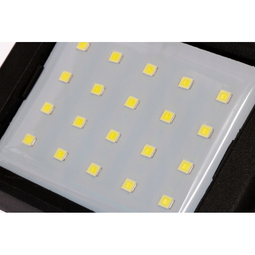 LED Solar wall light with a sensor LED/0,55W/3,7V IP65