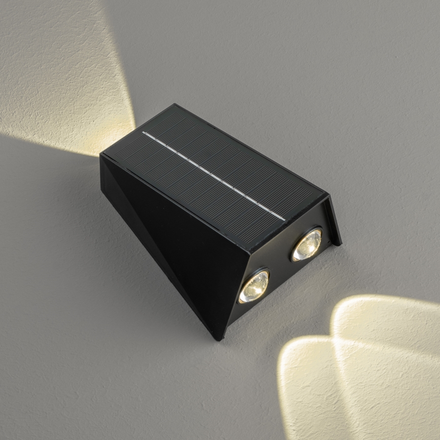 LED Solar wall light with a sensor LED/2W/5V IP54