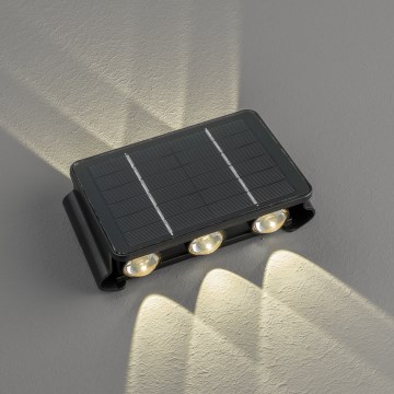 LED Solar wall light with a sensor LED/2W/5V IP54