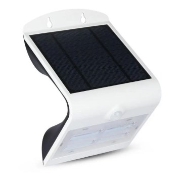 LED Solar wall light with a sensor LED/3W/3,7V 3000/4000K IP65 white