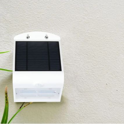 LED Solar wall light with a sensor LED/3W/3,7V 3000/4000K IP65 white