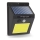LED Solar wall light with a sensor LED/3W/5,5V IP65