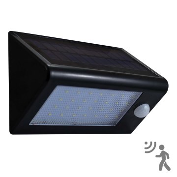 LED Solar wall light with a sensor LED/5W IP44