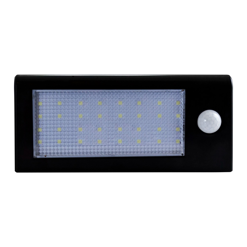 LED Solar wall light with a sensor LED/5W IP44