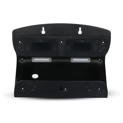 LED Solar wall light with a sensor LED/7W/3,7V 4000K IP65 black