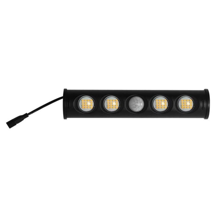 LED Solar wall light with a sensor LED/8W/3,7V IP65 3000K