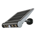 LED Solar wall light with a sensor LED/8W/3,7V IP65 6000K