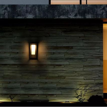 LED Solar wall light with a sensor SAMSUNG CHIP LED/2W/3,7V IP65