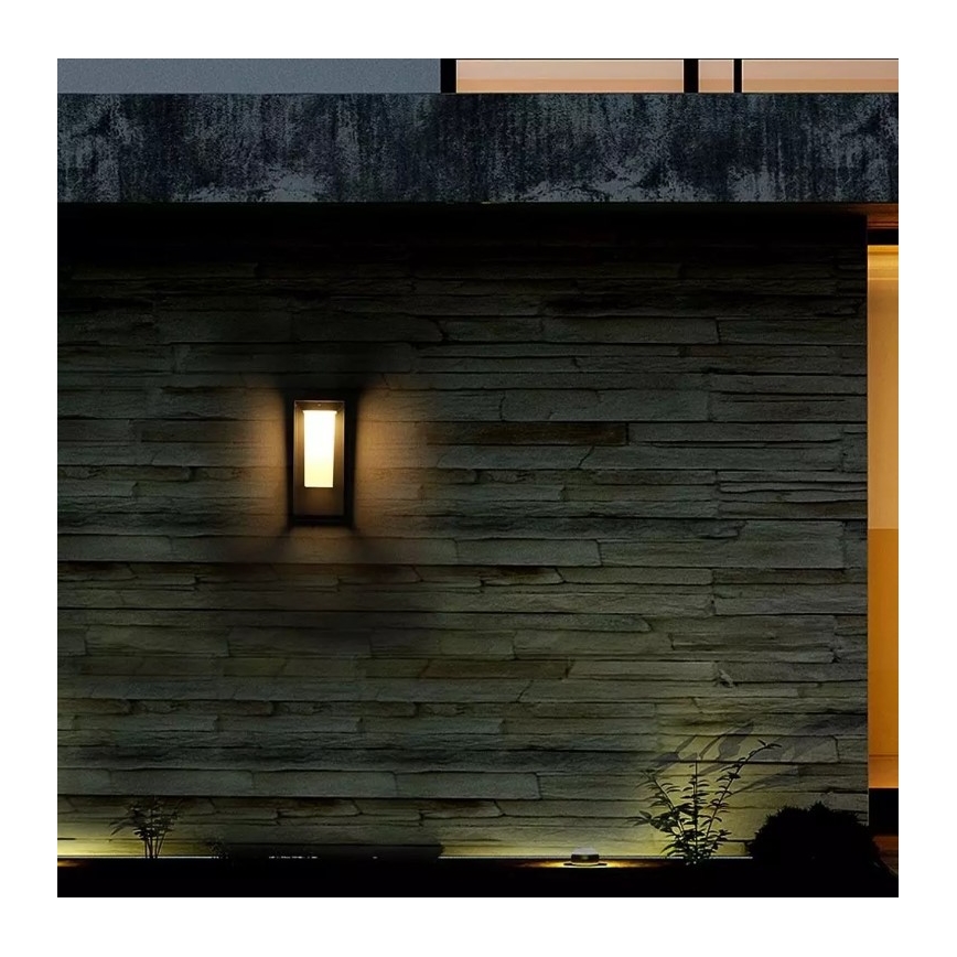 LED Solar wall light with a sensor SAMSUNG CHIP LED/2W/3,7V IP65