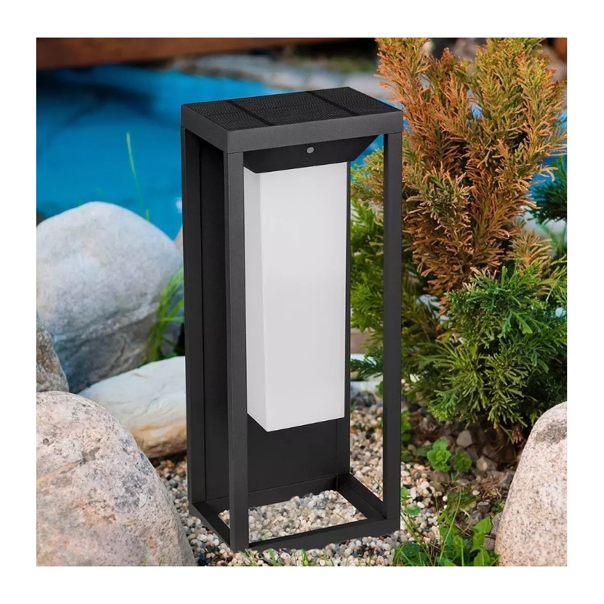 LED Solar wall light with a sensor SAMSUNG CHIP LED/2W/3,7V IP65