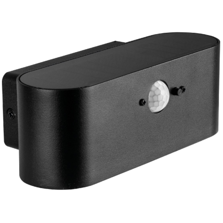 LED Solar wall light with a sensor SOLARIS2 LED/2,5W/3,7V 4000K IP44