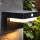 LED Solar wall light with motion and dusk sensor PALERMO LED/5W/2000 mAh IP54 black