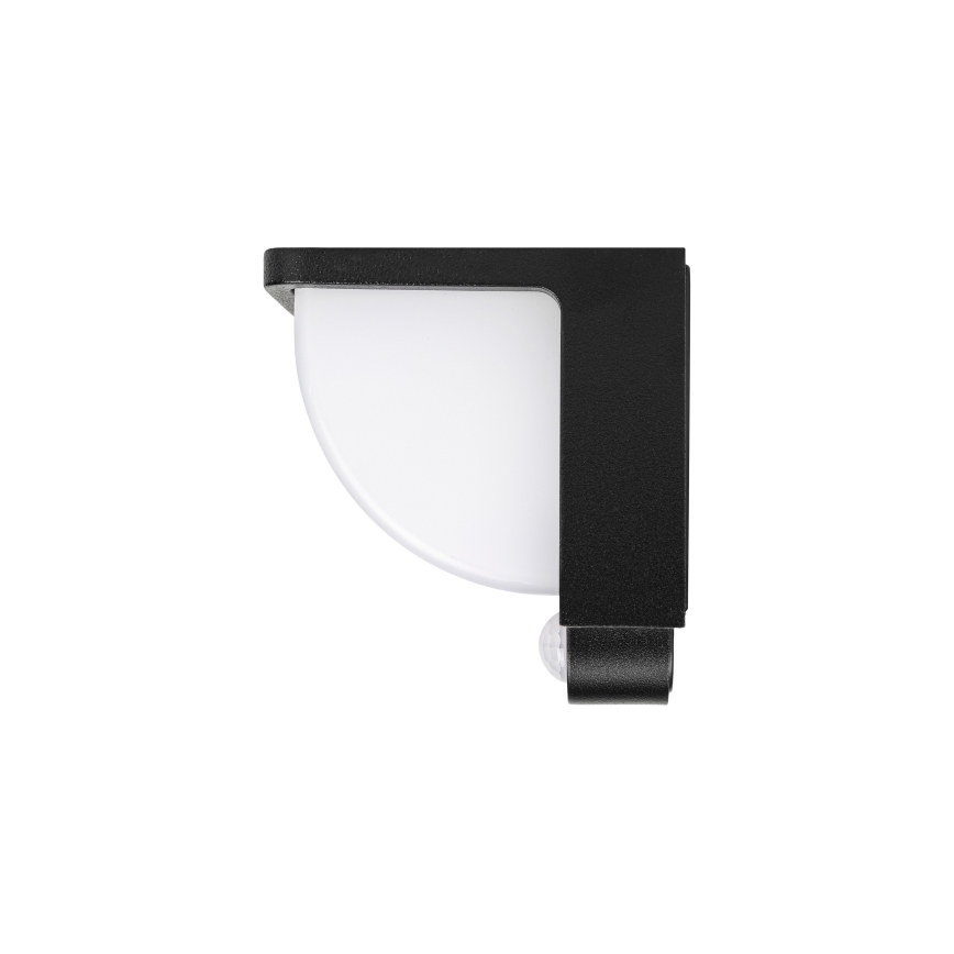 LED Solar Wall Light with Motion and Dusk Sensor LED/3W/3.7V IP54 1500 mAh Black