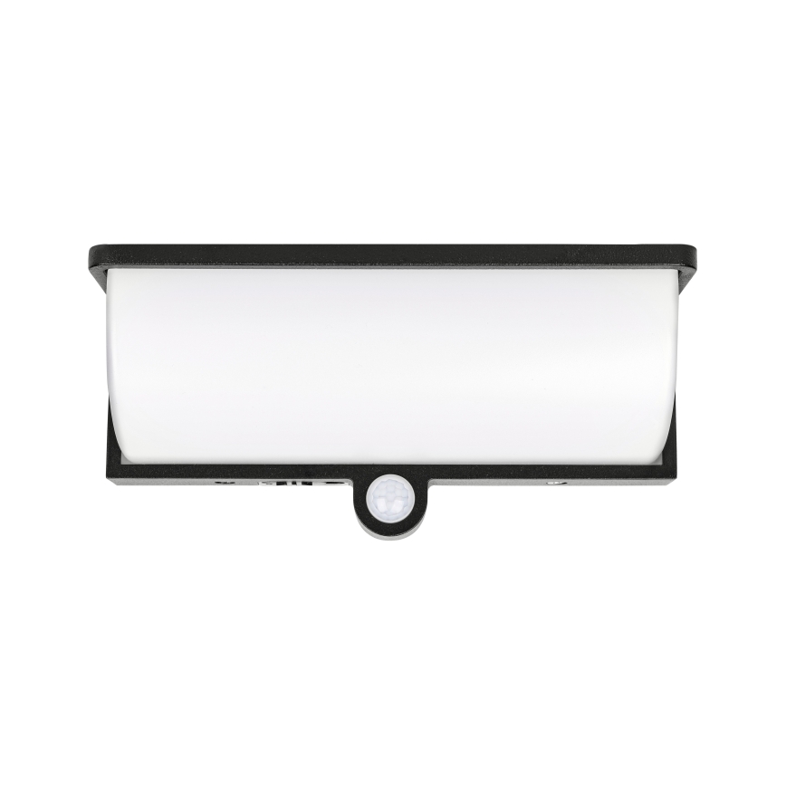 LED Solar Wall Light with Motion and Dusk Sensor LED/3W/3.7V IP54 1500 mAh Black