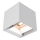 LED Solar Wall Light with Sensor, 9W LED, 3.7V, 3000/4000/5000K, IP65, 2600 mAh, White
