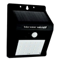 LED Solar wall light with sensor LED/0,55W/3,7V 1200mAh 6500K IP65