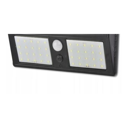LED Solar Wall Light with Sensor, LED 1.2W/3.7V, 1200 mAh, IP44