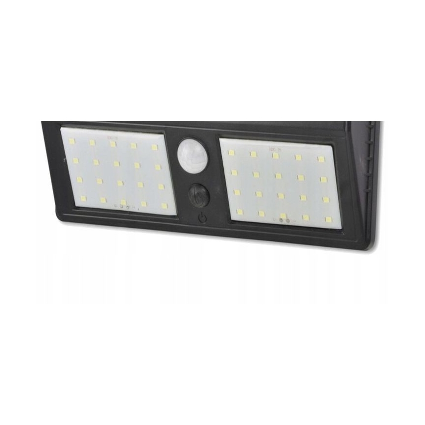 LED Solar Wall Light with Sensor, LED 1.2W/3.7V, 1200 mAh, IP44