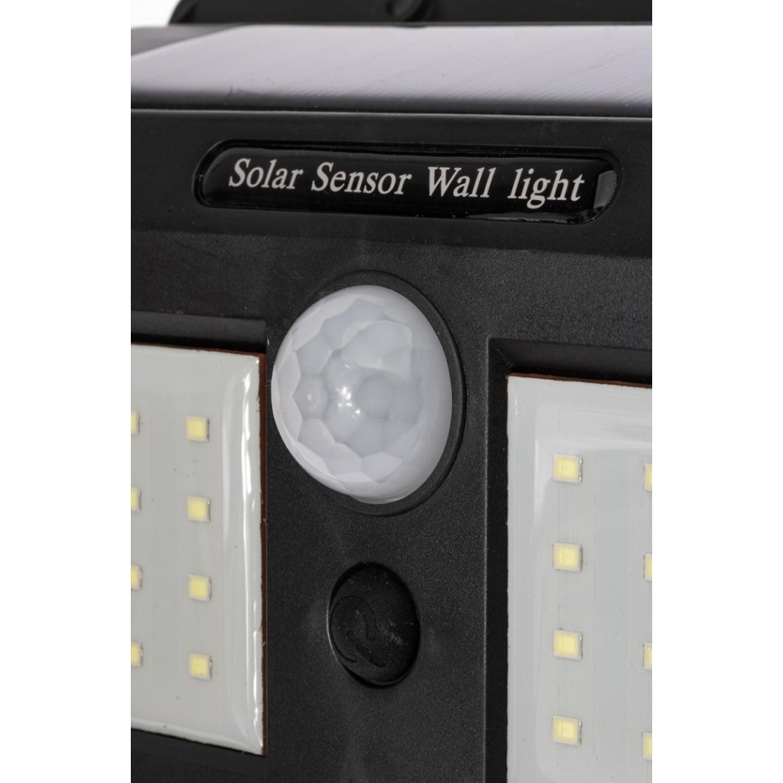LED Solar Wall Light with Sensor, LED 1.2W/3.7V, 1200 mAh, IP44