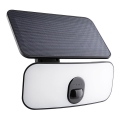 LED Solar wall light with sensor LED/13W/3,7V 4000K IP65 400 mAh