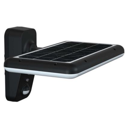 LED Solar wall light with sensor LED/15W/3,2V 4000K/6000K IP65 black