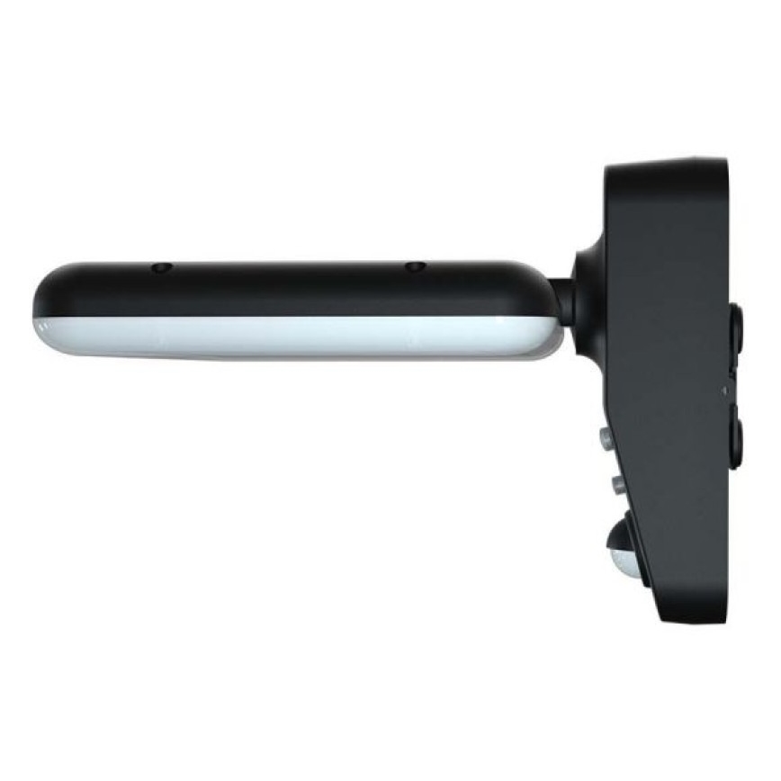 LED Solar wall light with sensor LED/15W/3,2V 4000K/6000K IP65 black