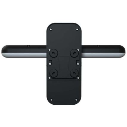 LED Solar wall light with sensor LED/15W/3,2V 4000K/6000K IP65 black