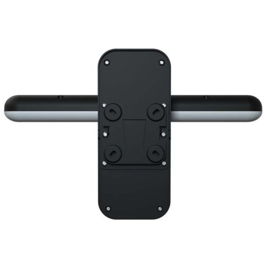 LED Solar wall light with sensor LED/15W/3,2V 4000K/6000K IP65 black
