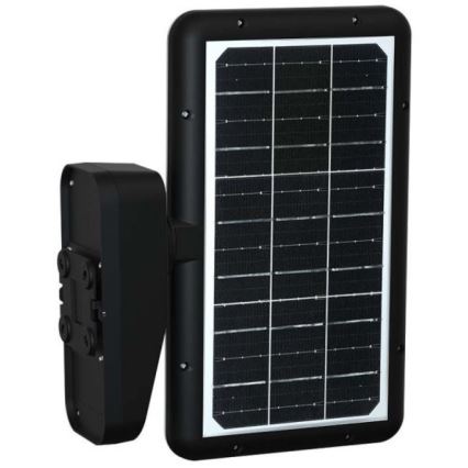LED Solar wall light with sensor LED/15W/3,2V 4000K/6000K IP65 black