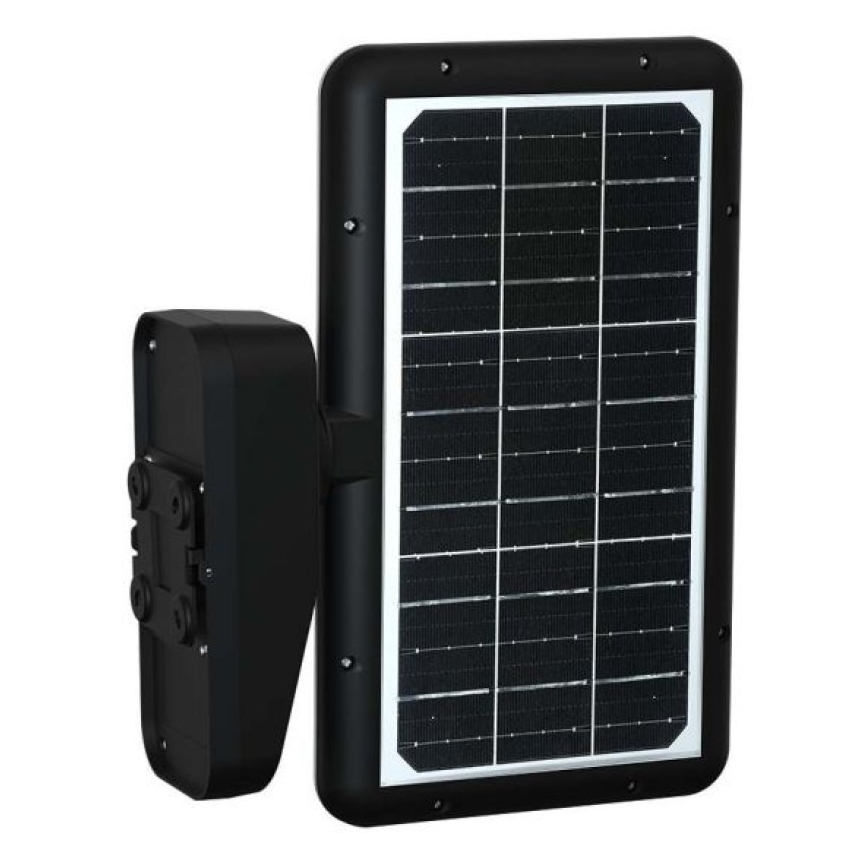 LED Solar wall light with sensor LED/15W/3,2V 4000K/6000K IP65 black
