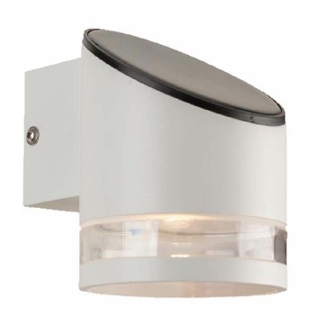 LED Solar wall light with sensor LED/1W/3,7V IP54 3000K white